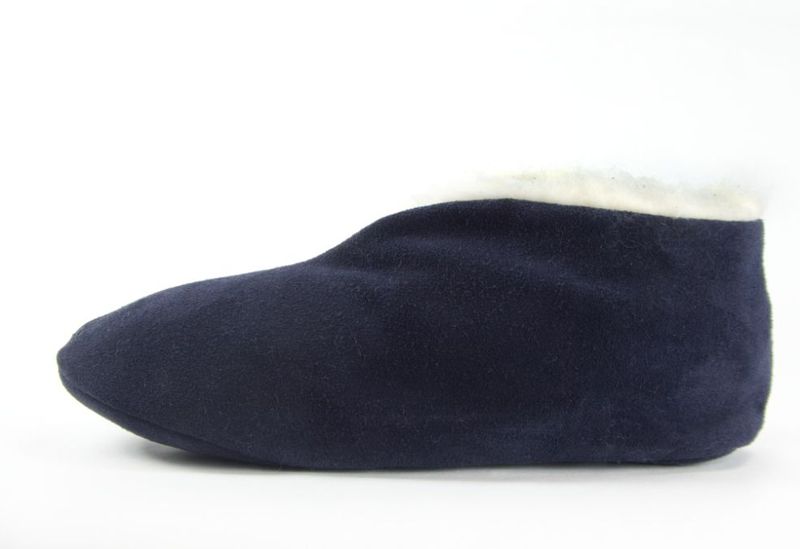 Bernardino - Spaanse Sloffen - Donkerblauw - Suède