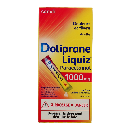 Doliprane Liquiz - Douleurs, Fièvre