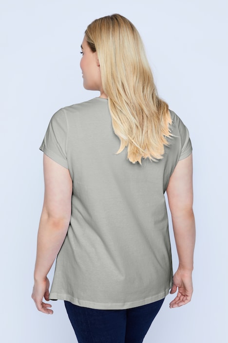 Bellieva T-Shirt, 2er-Pack, Umstandsmode, Rundhals, Kurzarm, Biobaumwolle GOTS