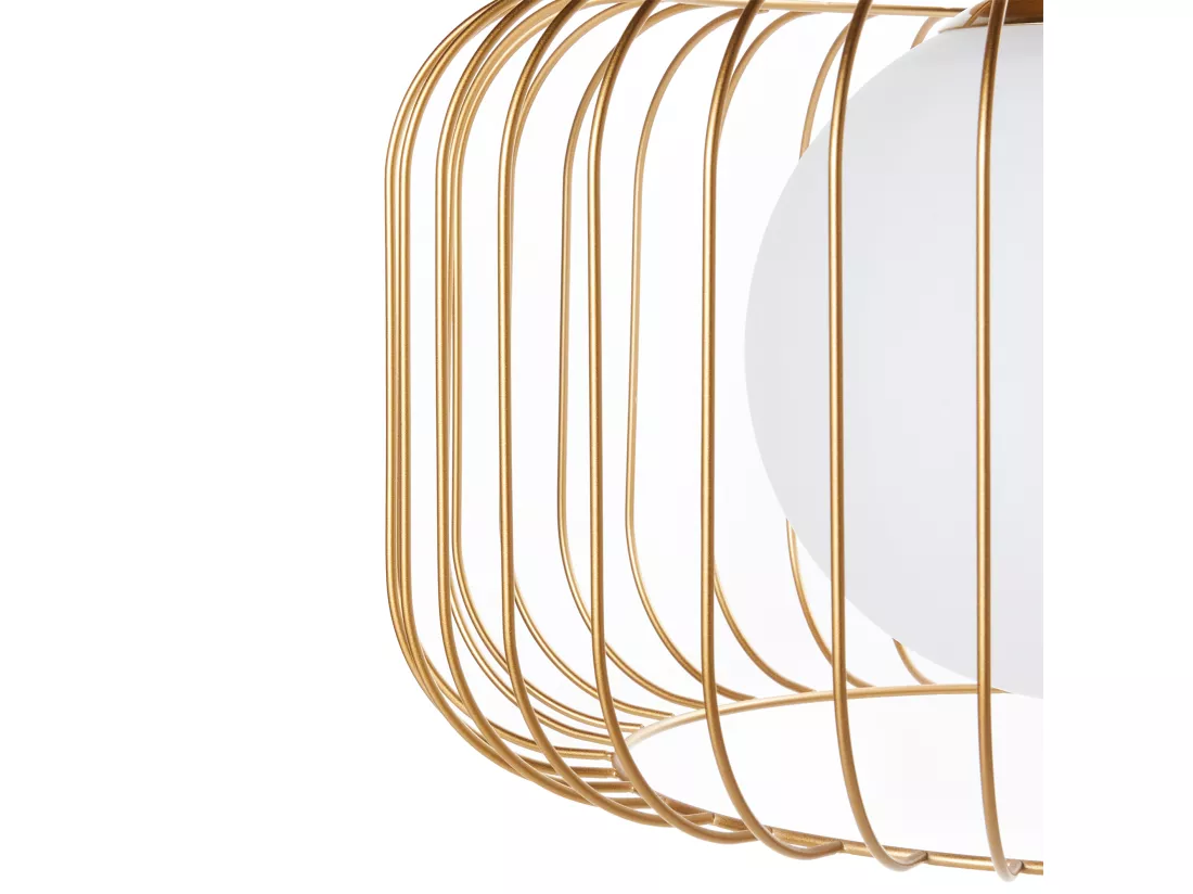 Lampe suspension BAIROA Métal Doré