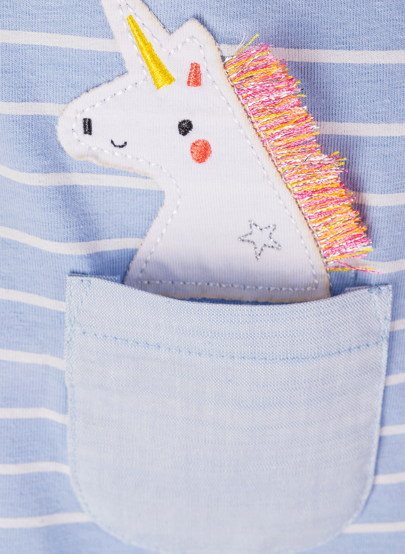 Kurzarm-Kleid SURPRISE in arctic blue
