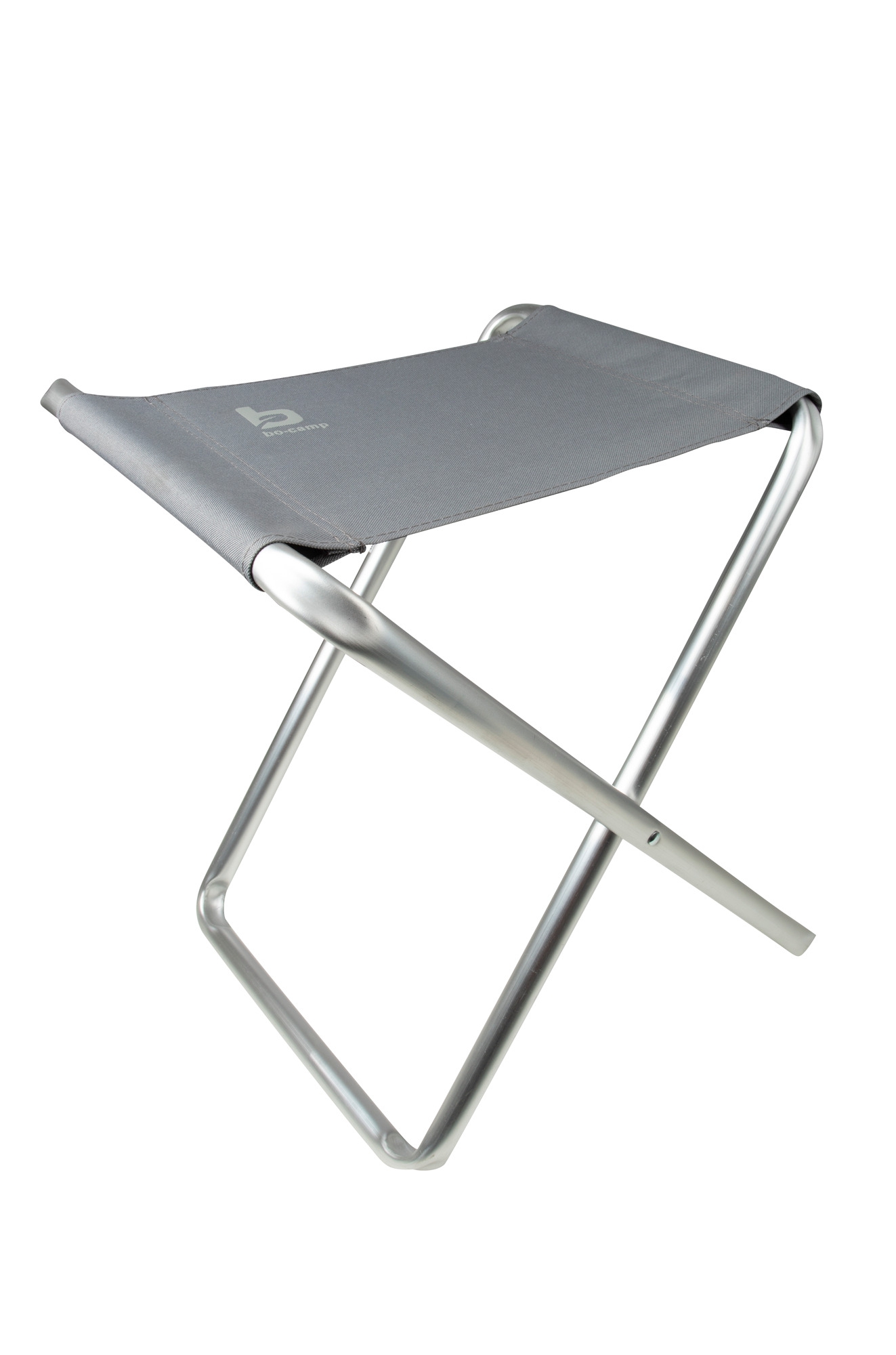 Bo-Camp Hocker mit Tischplattenaufsatz Grau
