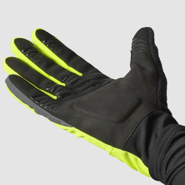 GripGrab Hurricane 2 Midseason Cykelhandsker, Hi-Vis