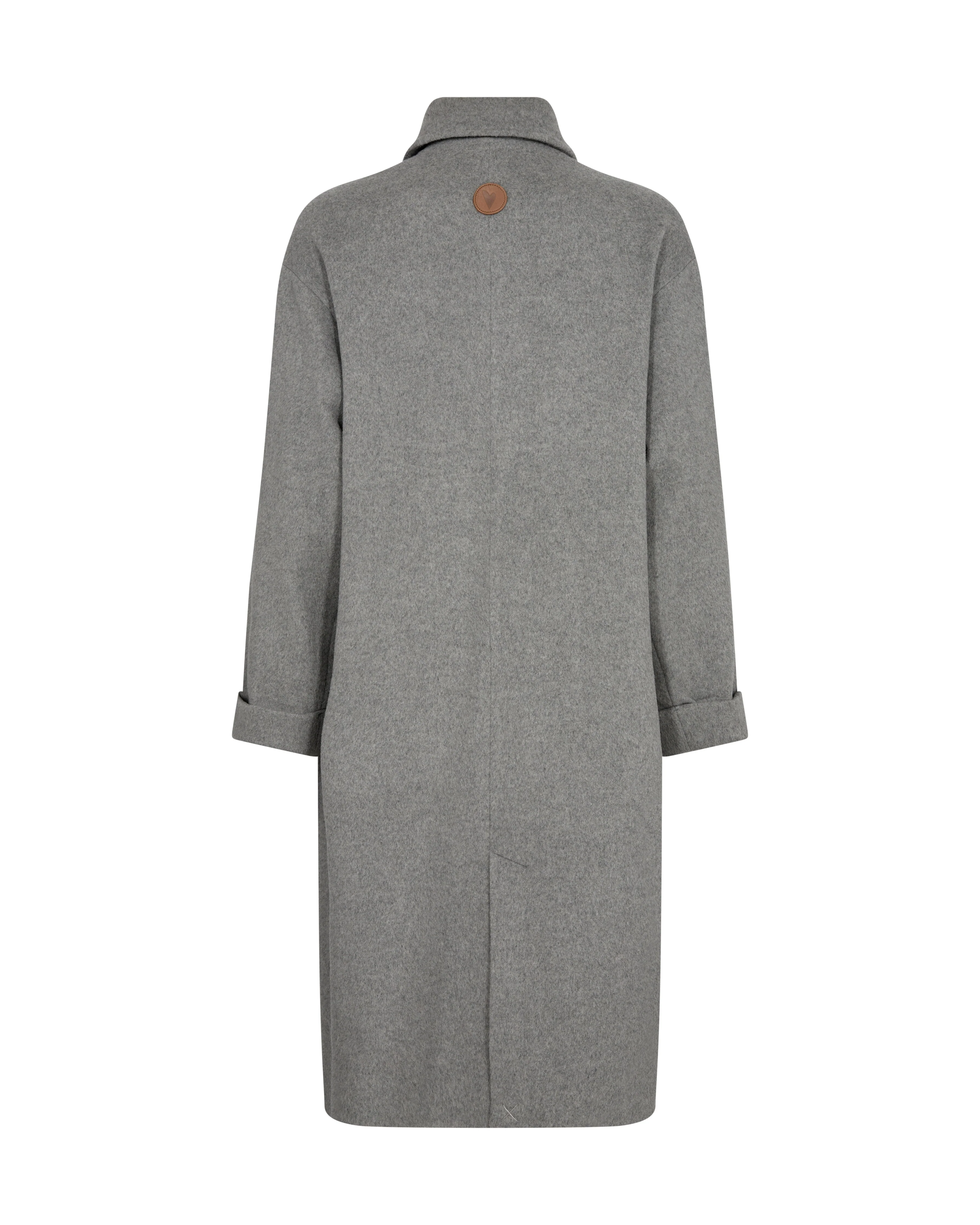 Mos Mosh  Venice uldfrakke - Grey Melange
