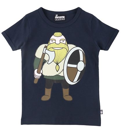 Danef? T-shirt - Basic - Navy m. Harald