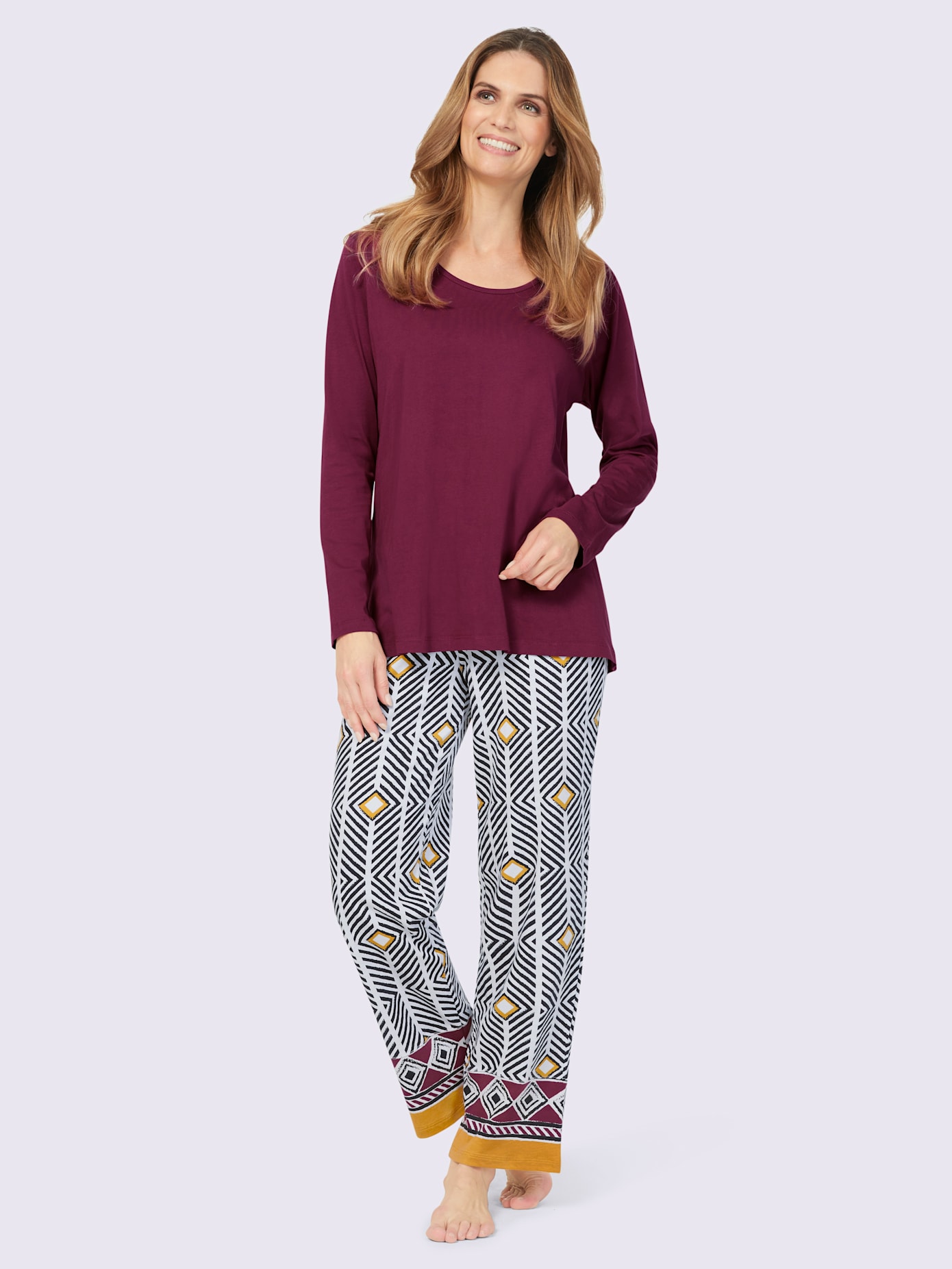 Pyjama jersey fin