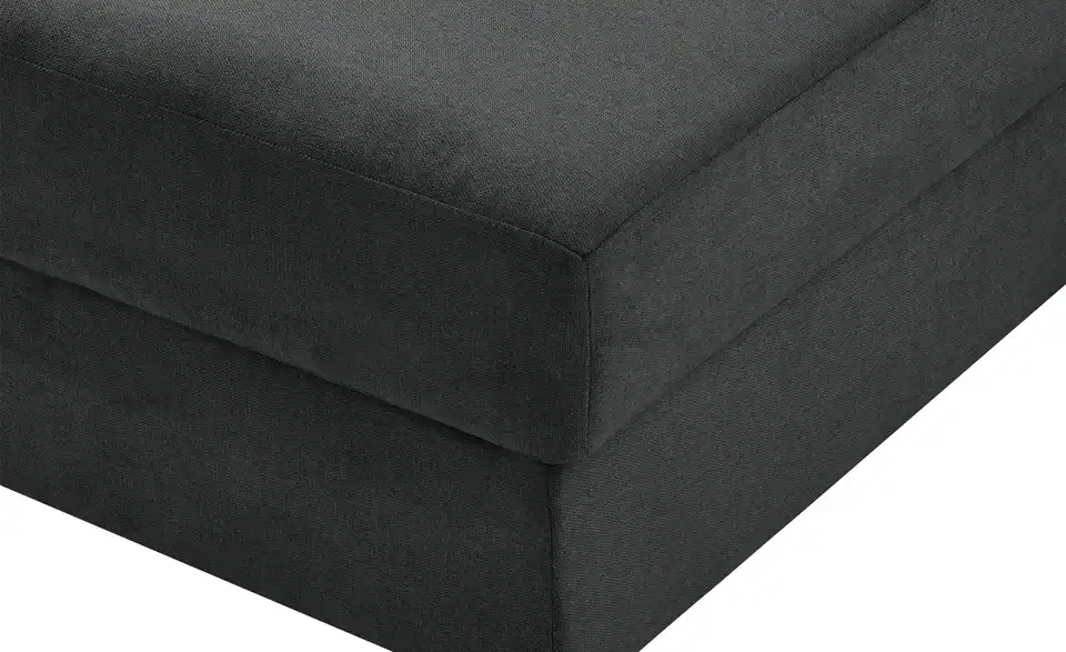 Ecksofa Carla Anthrazit, Dunkelgrau rechts