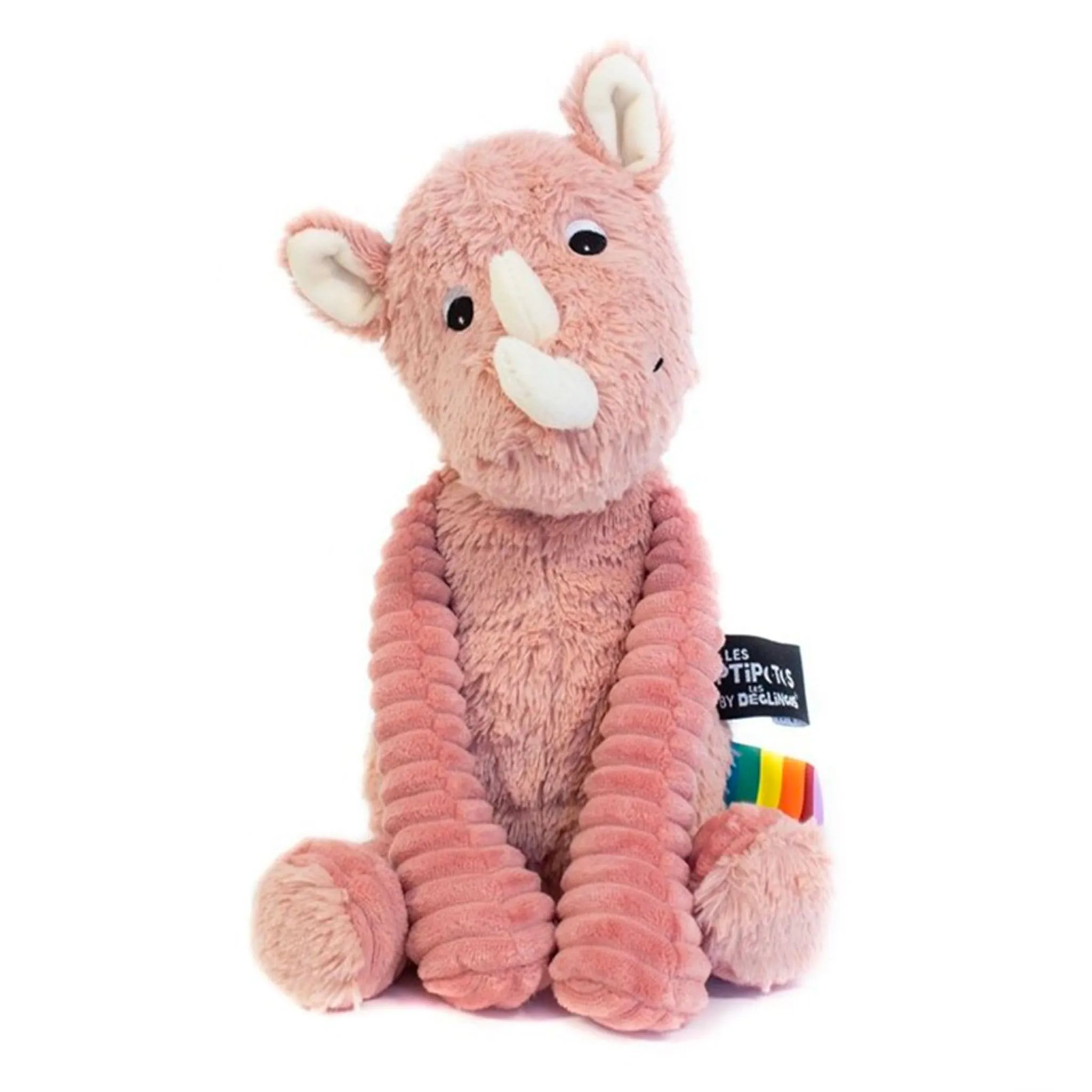 Les Déglingos Peluche Rhino Grobisou