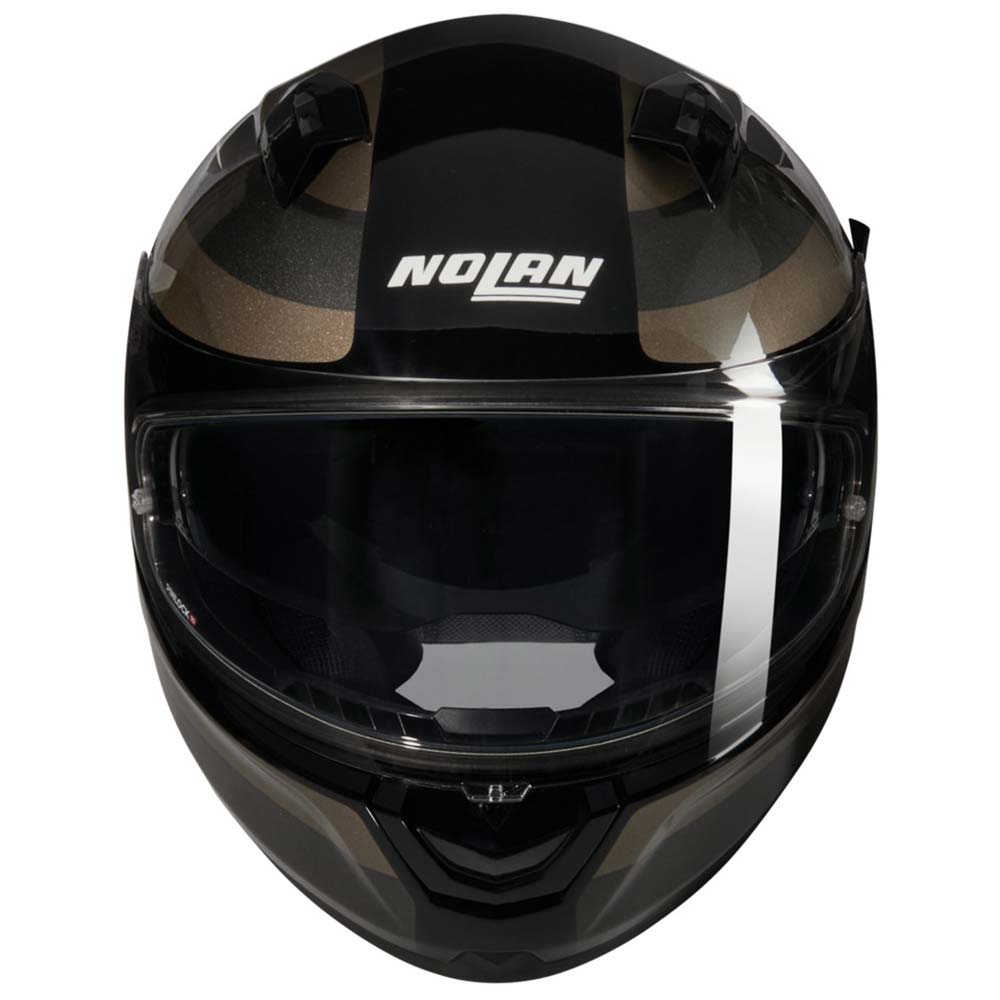 Nolan - Casque N60-6 Ermetico Noir / Gris / Brillant