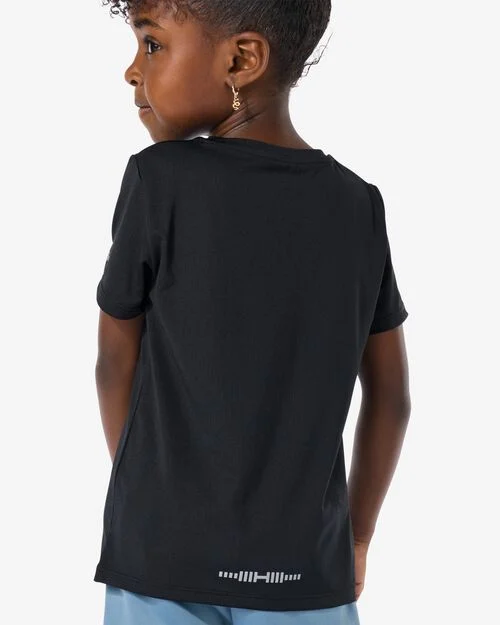 maillot de sport pour enfants noir
