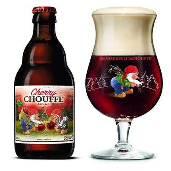 Cherry Chouffe - Bière belge aromatisée à la cerise 8%