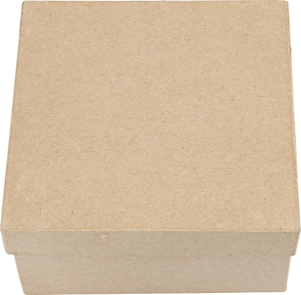 Kvadratiske Æsker - H 5+6+7,5 CM - Str. 10+12,5+15 CM - 3 Stk