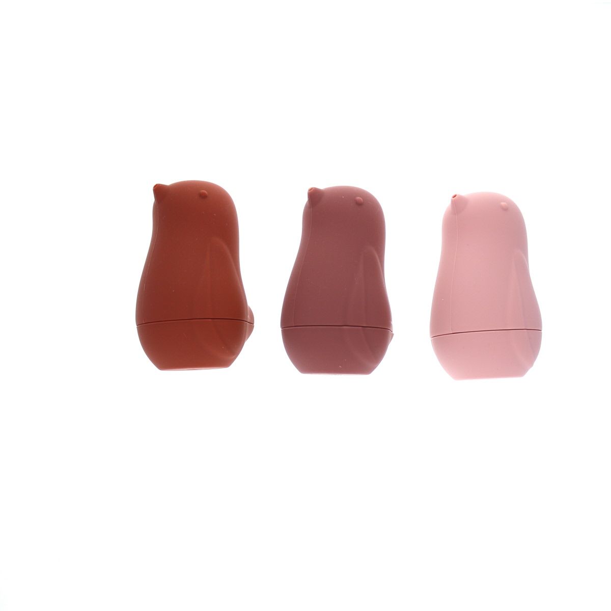 Jeux de bain en silicone oiseaux Mercredi et Patati