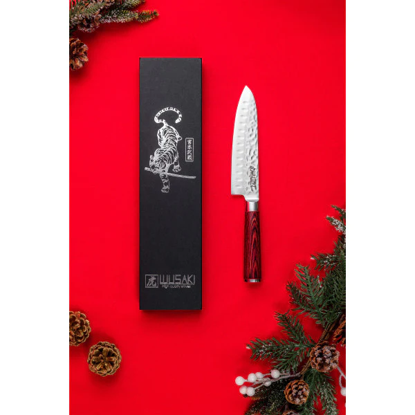 Santoku Pakka X50 Wusaki 17cm Wusaki