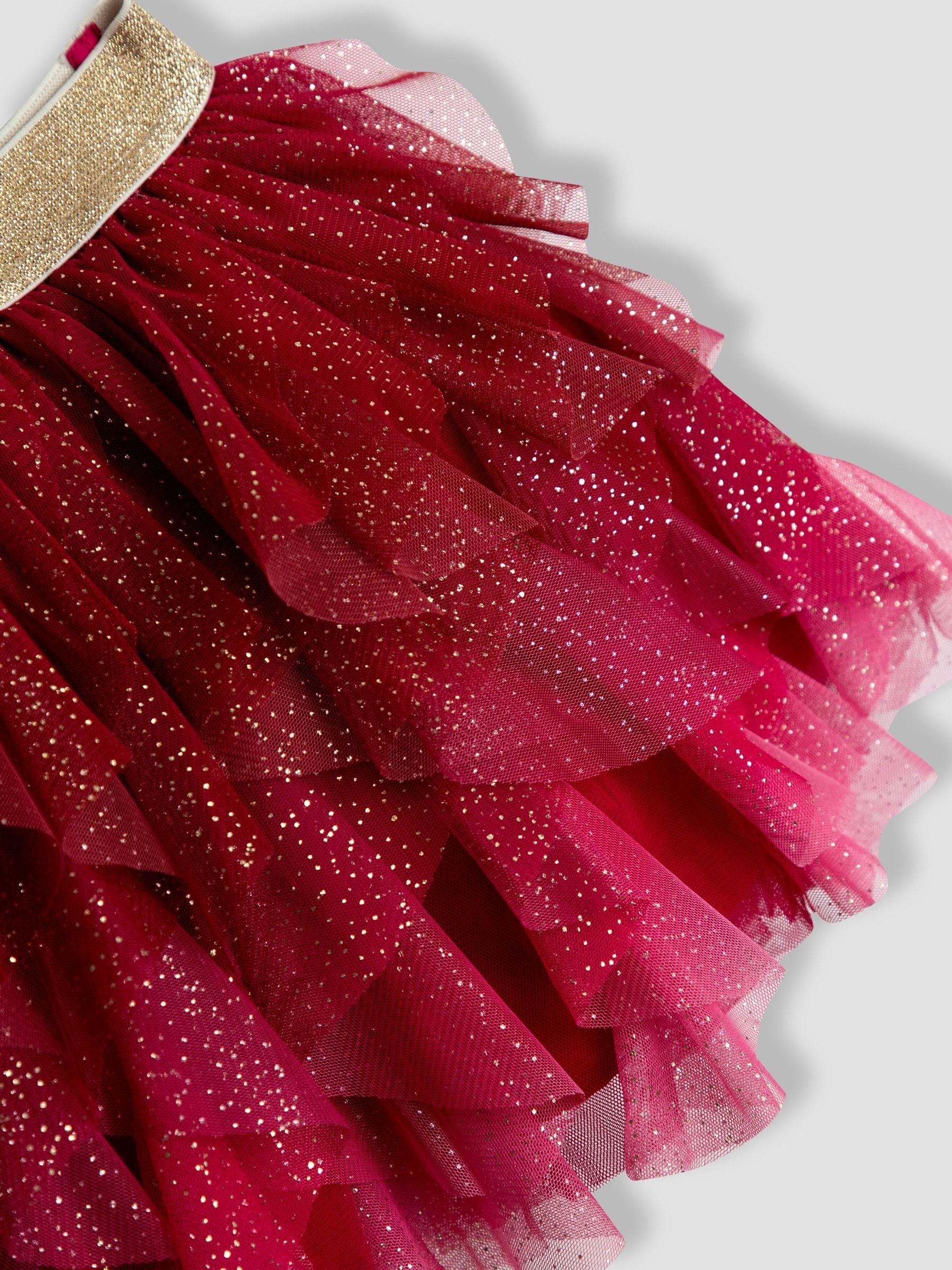 JoJo Maman Bébé Top & Tulle Skirt Set