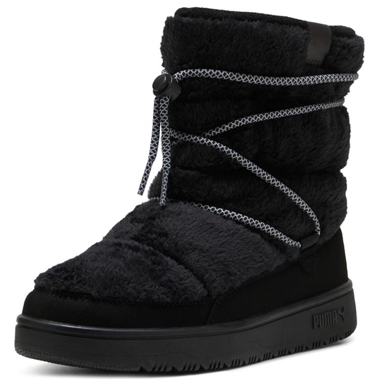 PUMA SNOWBAE SUEDE WNS 402175 PUMA-BLACK-FLAT-DARK-GRAY
