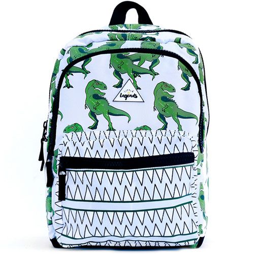 Little legends rugzak met regenhoes medium - dinosaurus - 38 cm