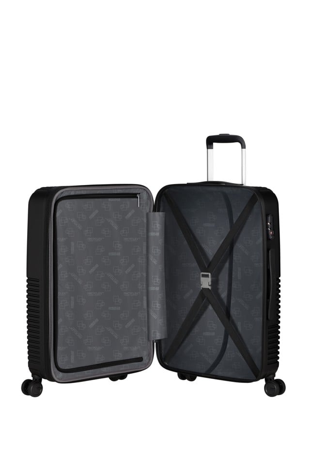 American Tourister - Niteline Suitcases -3 pcs- Midnight Black