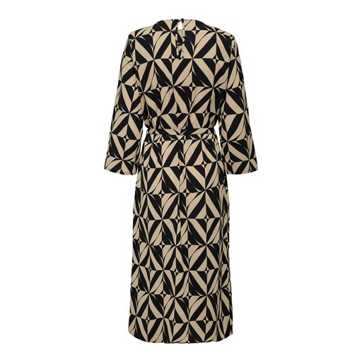 JDY Piper Kjole, Black Humus Graphic, XS