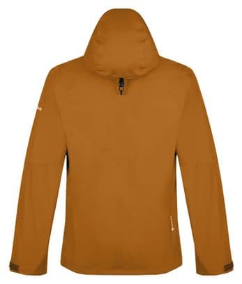 Veste Imperméable Salewa Puez Gore-Tex Paclite Marron