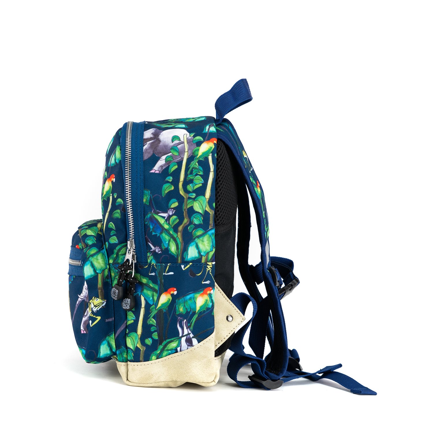 Pick & Pack Happy Jungle Backpack S navy