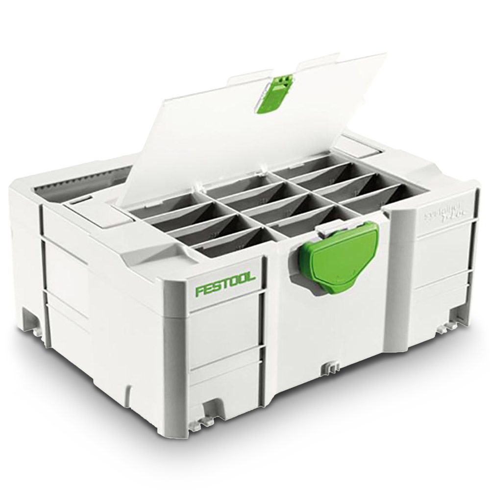 FESTOOL SYS 2 T-Loc Storage Box Systainer with Lid 497852