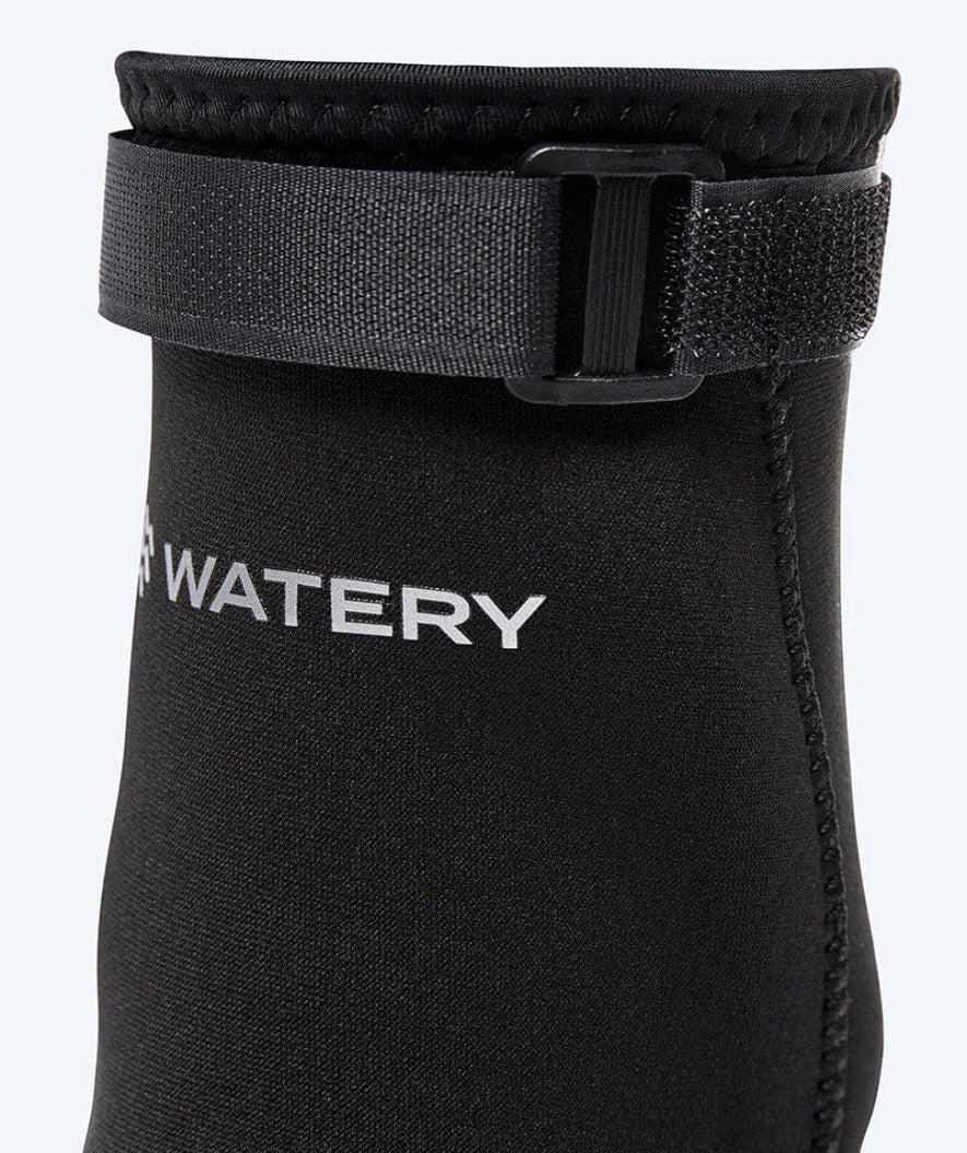 Watery neopren sokker til åbent vand - Reptile (3 mm) - Sort