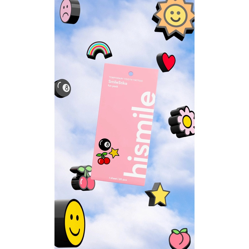 Hismile SmileStika Fun Pack - 20 pcs