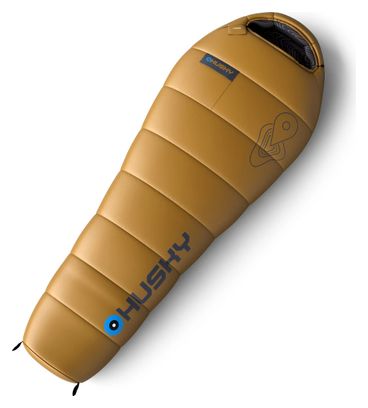 Sac de couchage momie Husky pour enfant Junior Moutarde -10°C 2024 - 190 cm-jaune