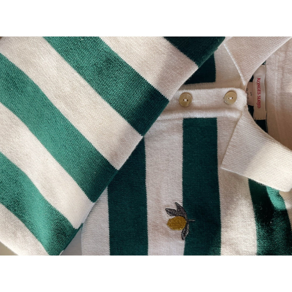 Køb Konges Sløjd Pine Grove Stripe Manis Strik Polo