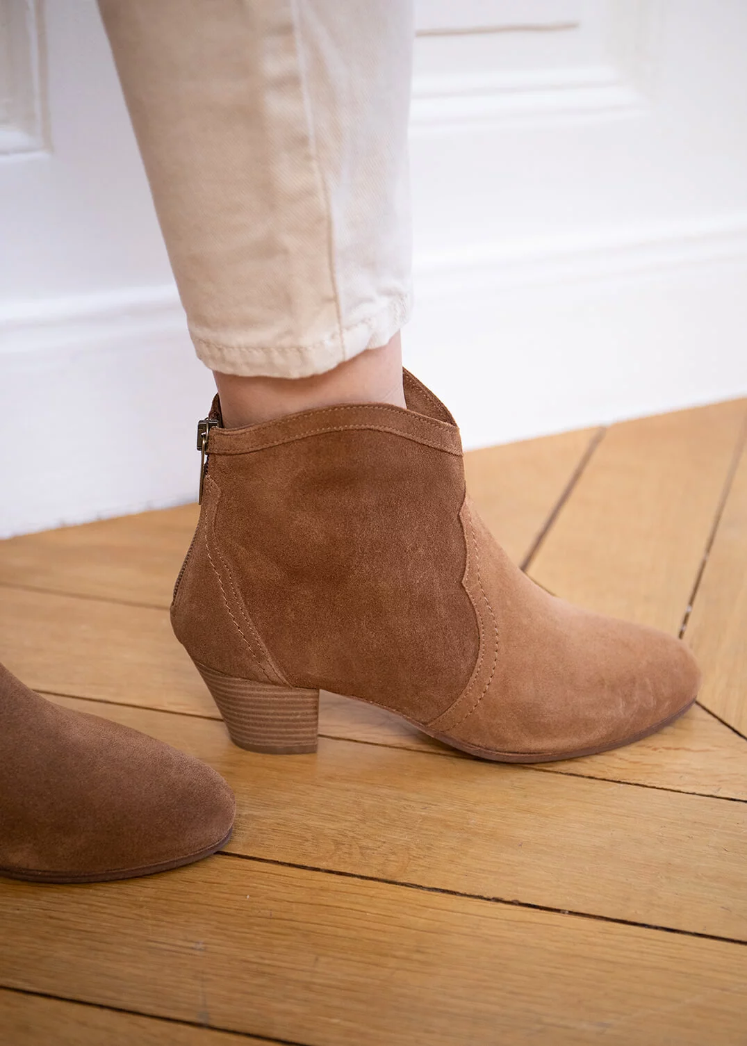 BOOTS CELESTINE VELOURS SIGARO