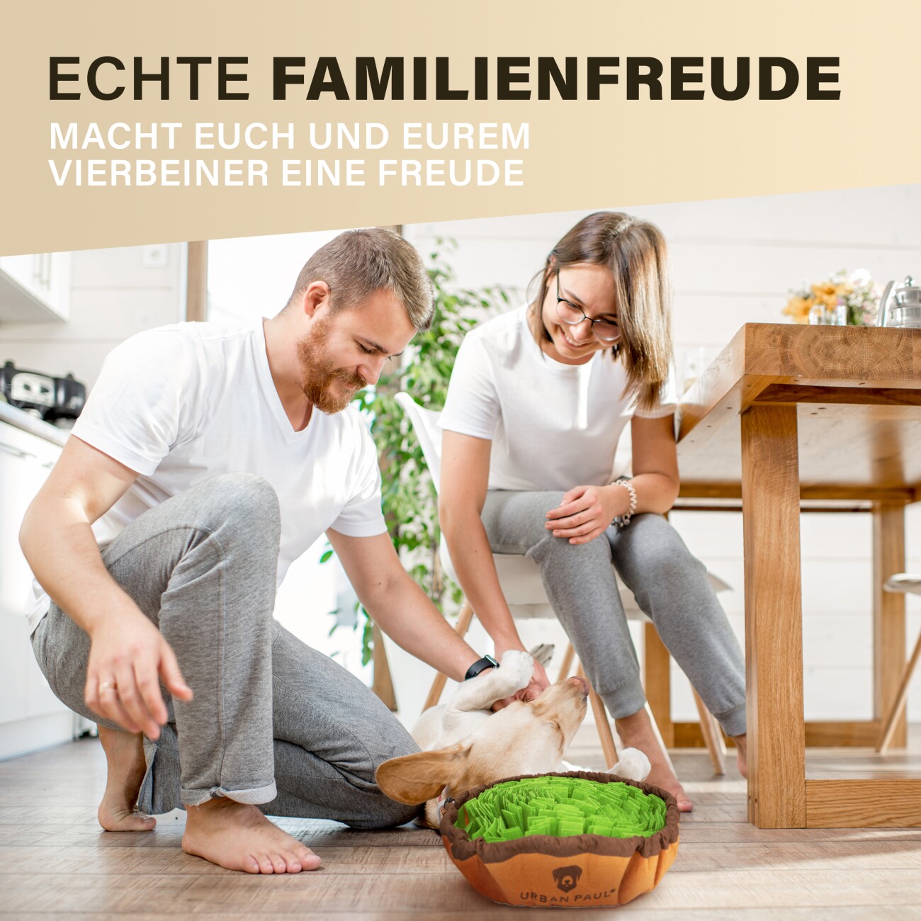 URBAN PAUL Schnüffelteppich - grün