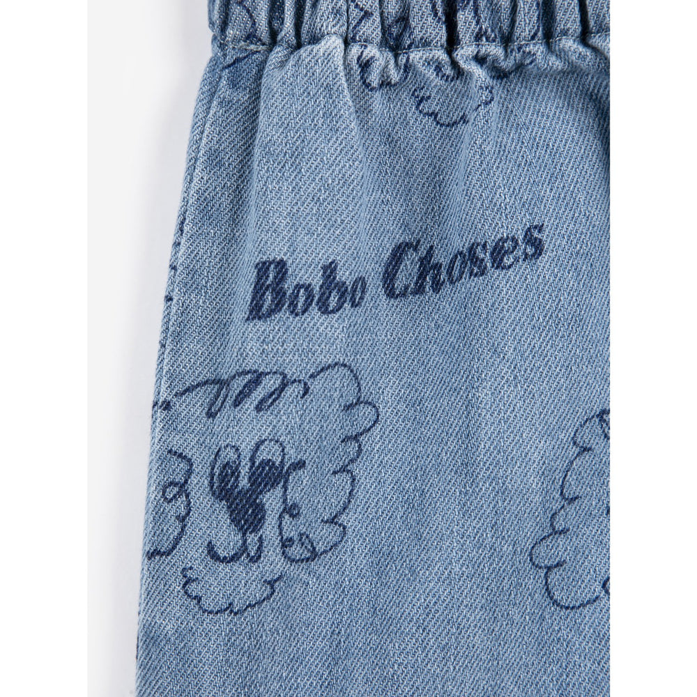 Køb Bobo Choses Prussian Blue Pickles The Dog All Over Denim Kort