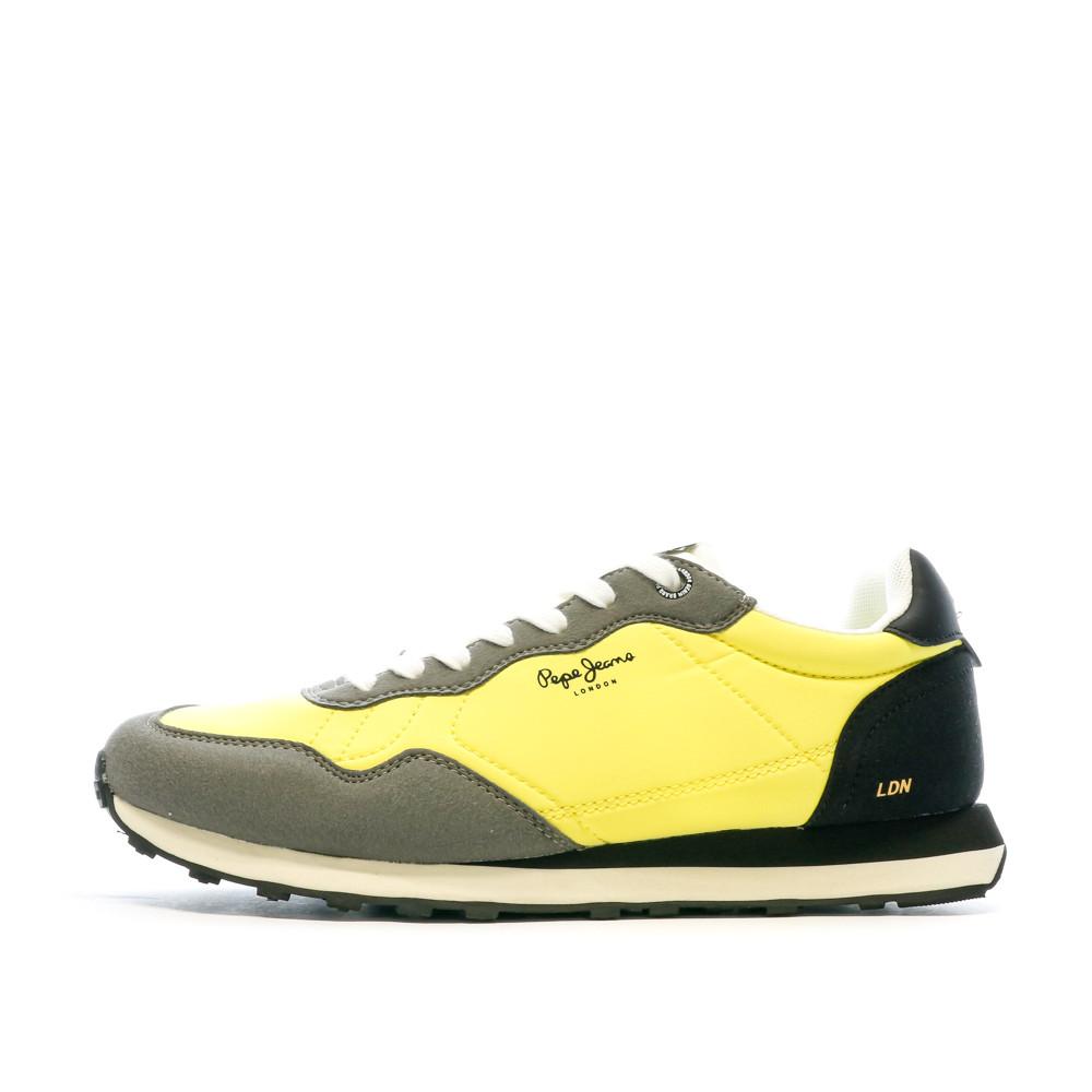 Pepe jeans Baskets Jaunes/Kaki Homme Pepe jeans Natch Male