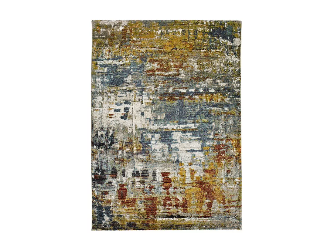 Tapis intérieur - abstrait - multicolore - 160 x 230 cm - NAIA
