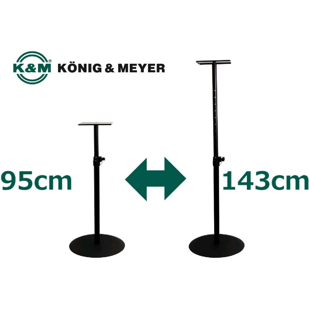 Konig & Meyer 26740 monitor statief zwart (per stuk)