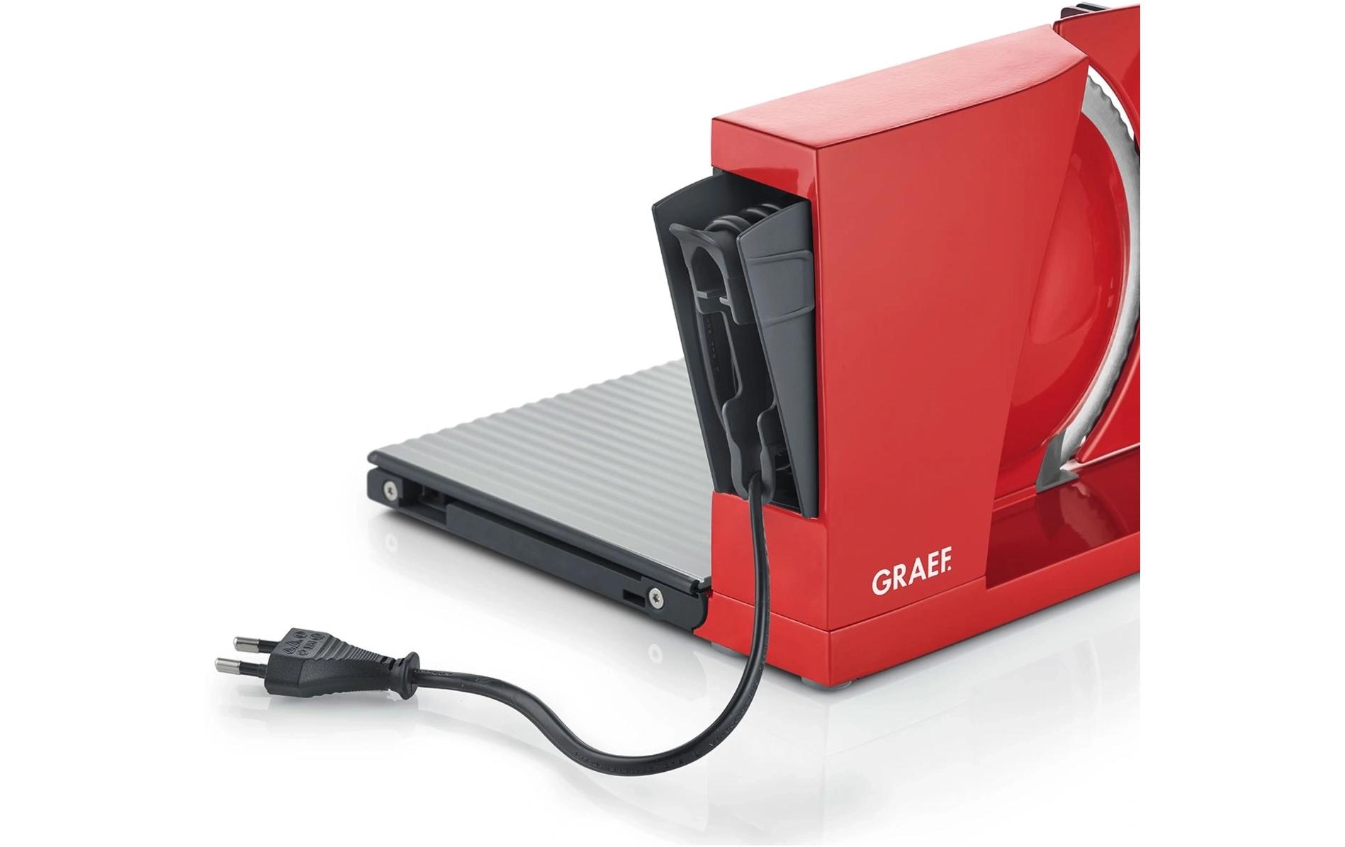 Schneidemaschine MYtiny Rot<br>Klappbarer Allesschneider