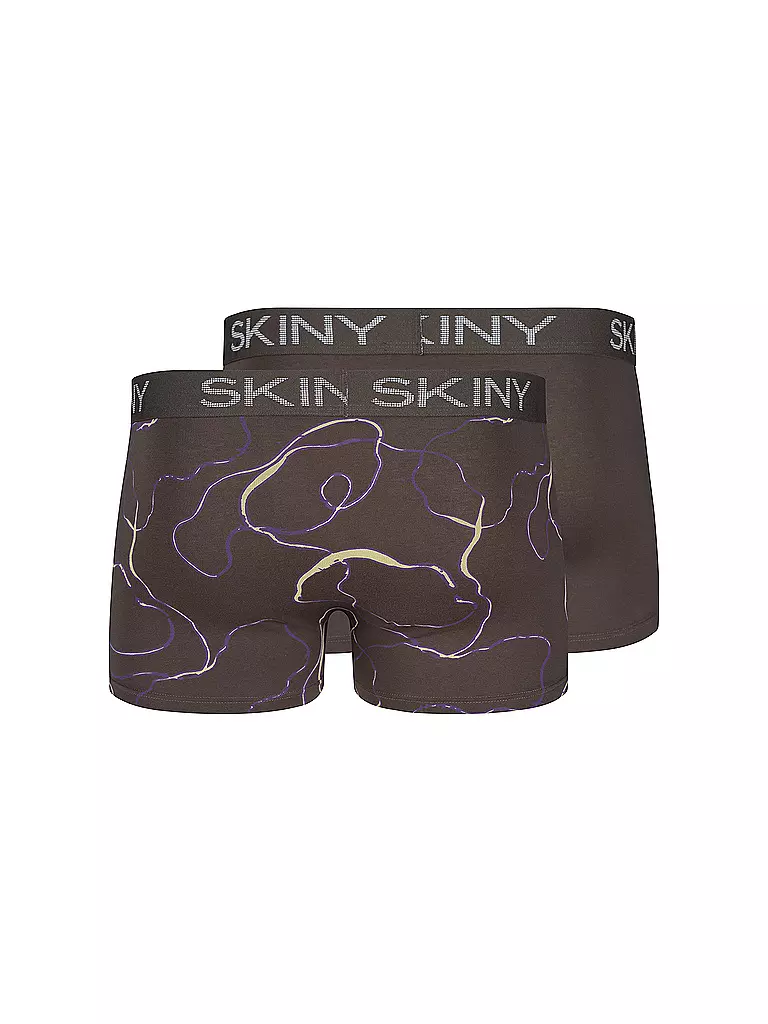 SKINY Pants 2er Pkg. fango lines selection braun