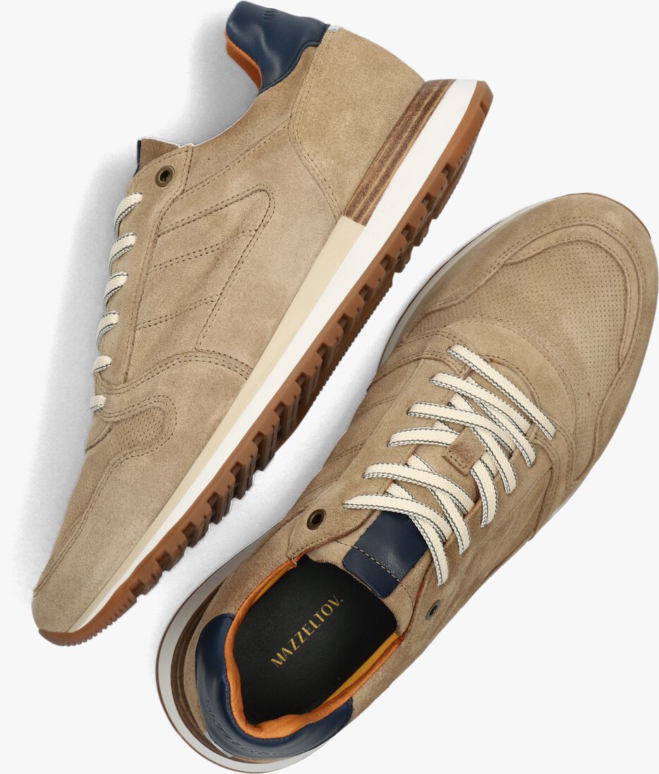 MAZZELTOV beige mazzeltov lage sneakers 13249