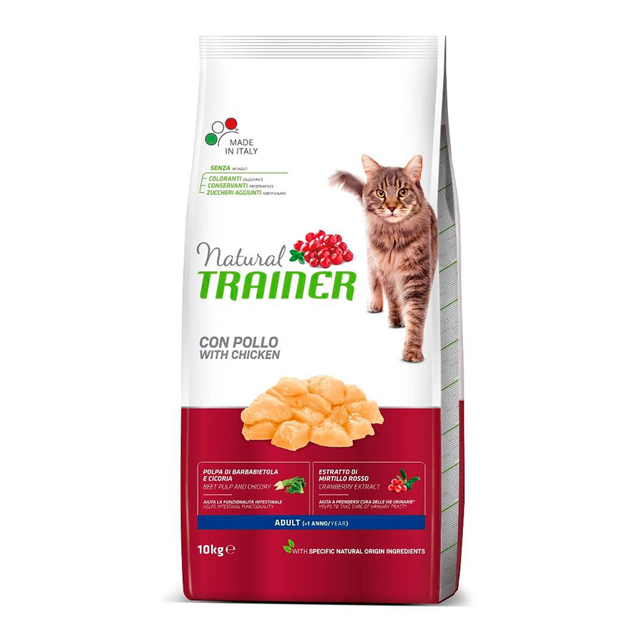 Ração Natural Trainer para Gatos Adultos com Frango