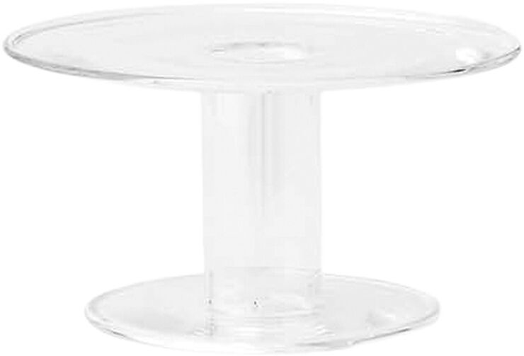 Audo Copenhagen Abacus, Candle Holder, H5,5 Transparent