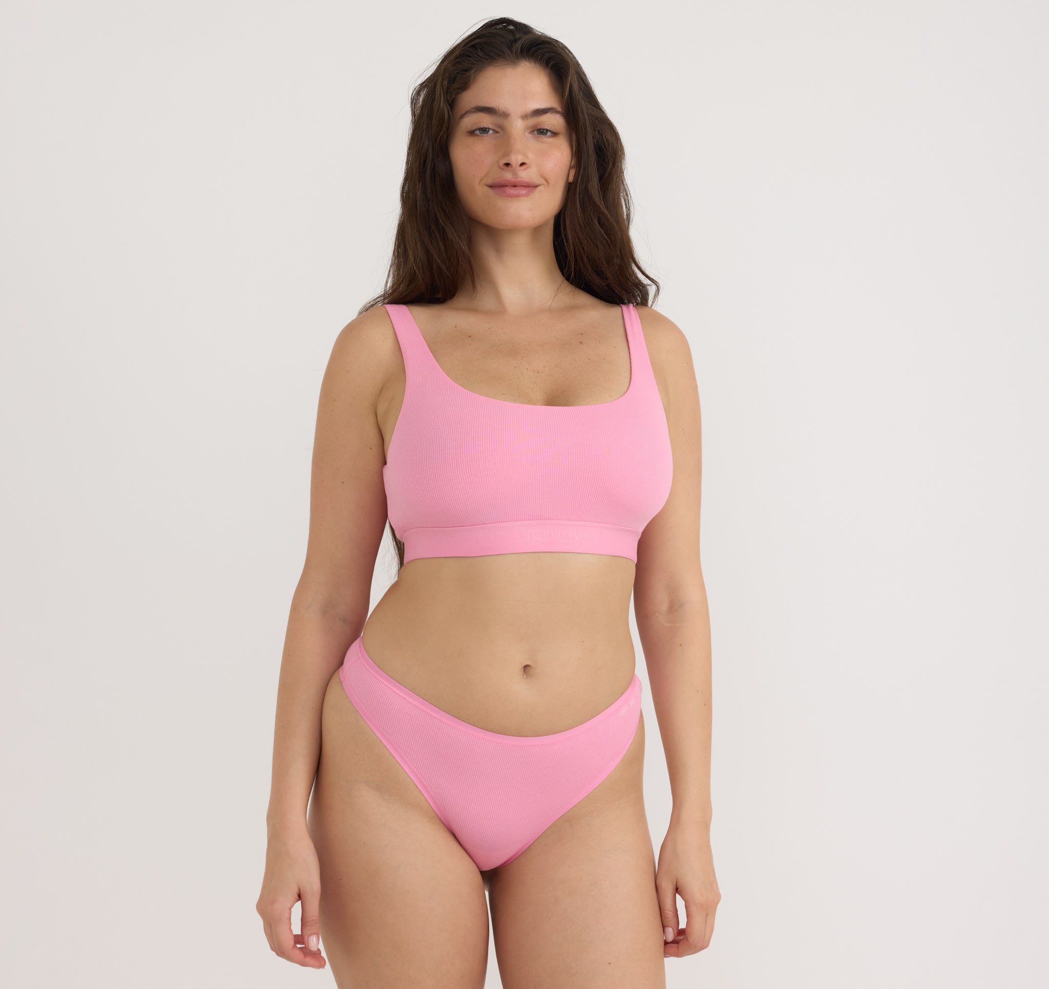ORGANIC COTTON<br>Core Rib Thong