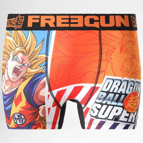 Boxer Dragon Ball Z Super Sangoku Rouge Orange