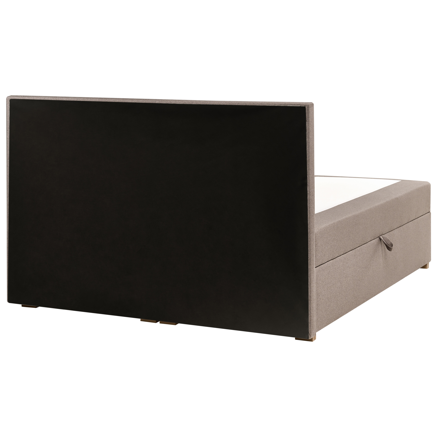 Beliani - ESQUIRE - Boxspringbed - Taupe - 160 x 200 cm - Polyester