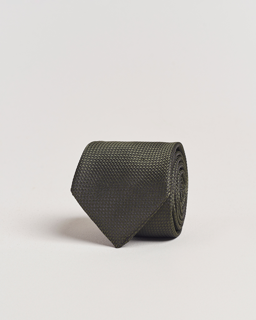 Morris Structure Tie Olive