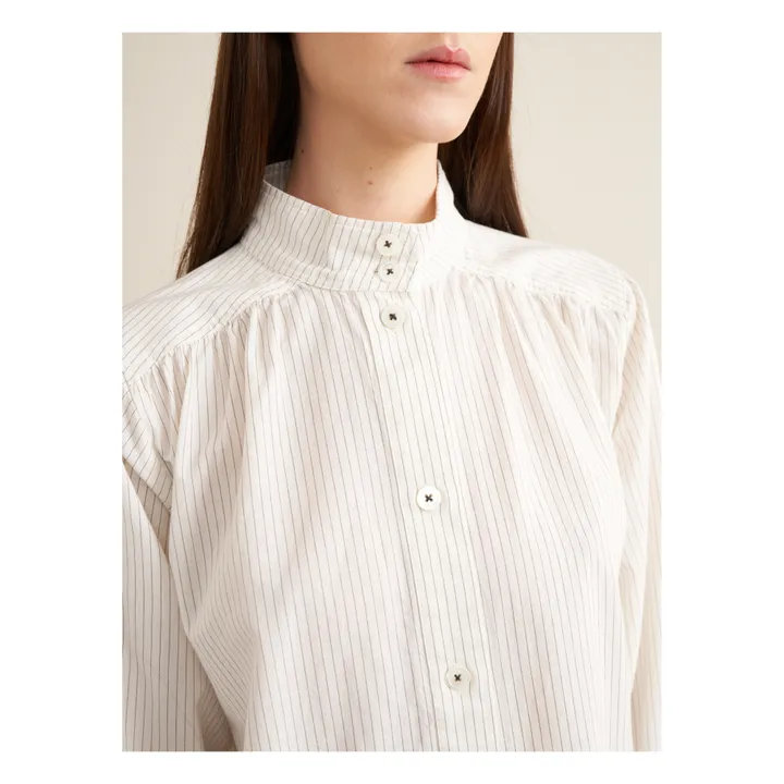 Bellerose Blouse Peachy Rayures - Collection Femme | Ecru