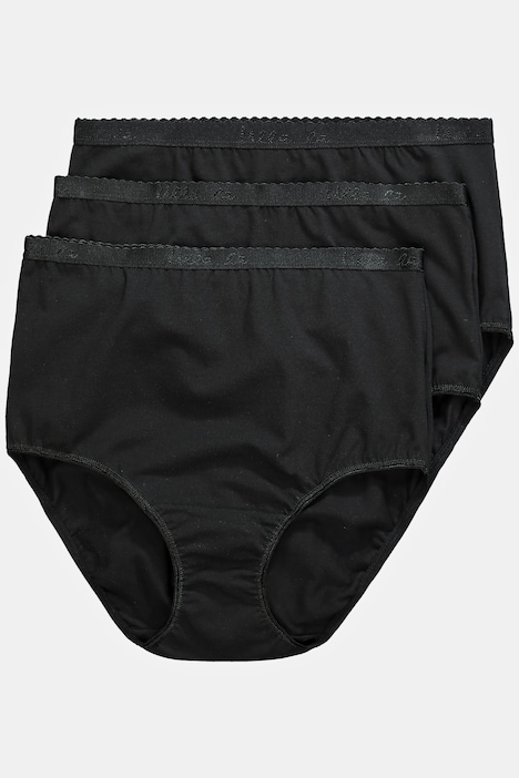 Maxislips, 3er-Pack, High Waist