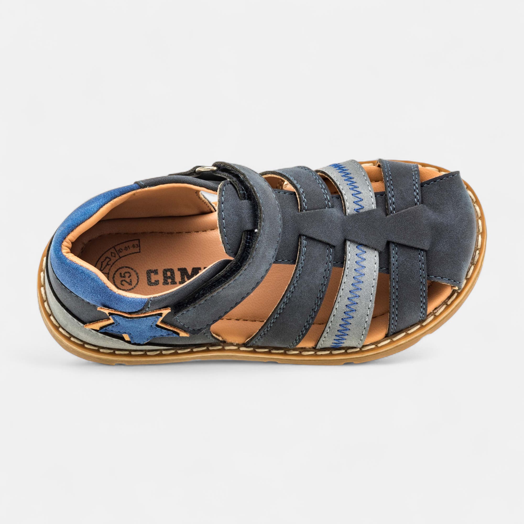 Sandales Garçon bleu marine
