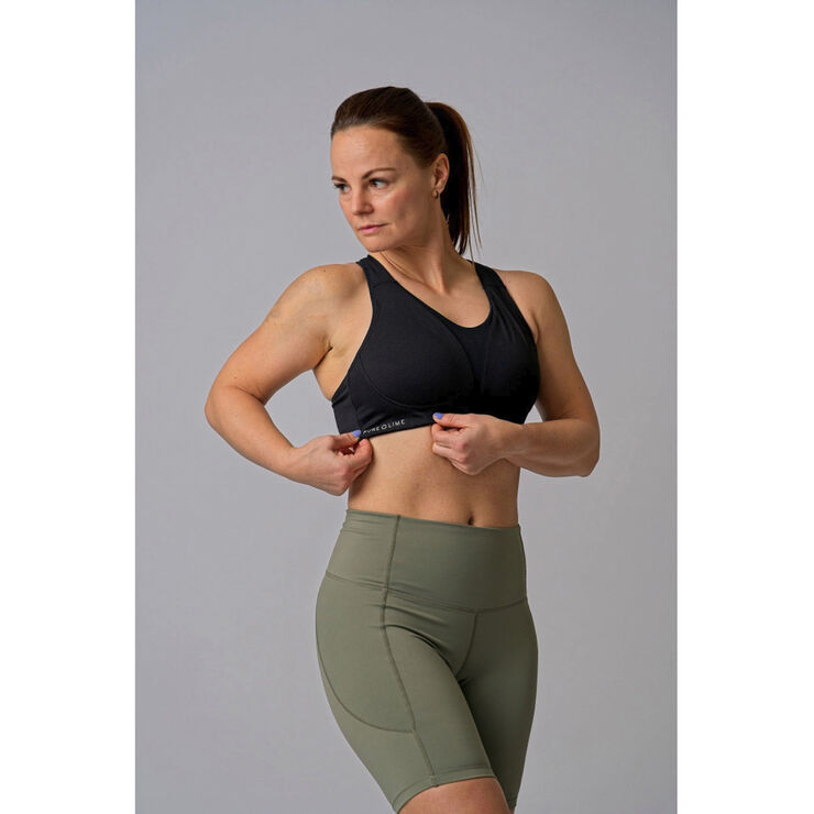 Pure Lime Essence Mesh Sports BH Sort