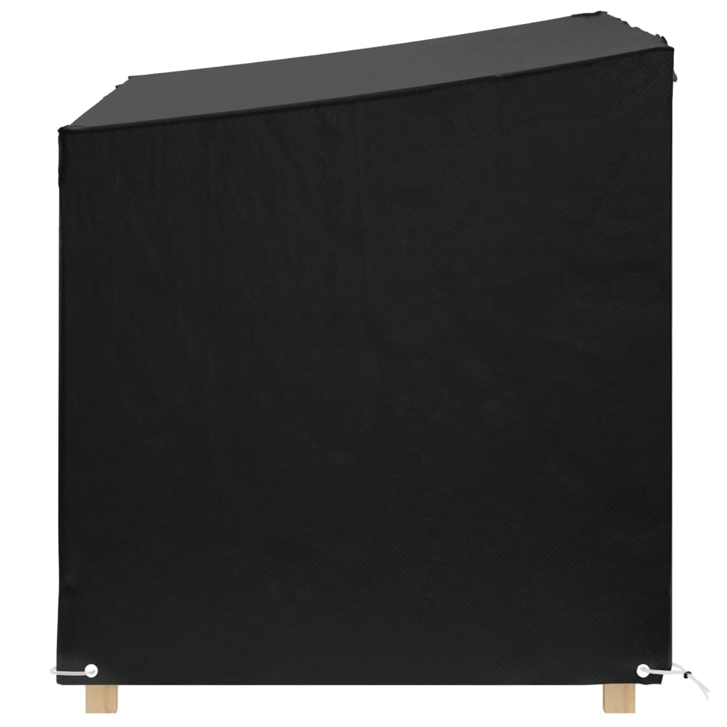 Housse de balancelle 12 œillets 215x150x130/150 cm pe